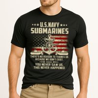Na Vy Submarines Theres No Reason To Thank Us We Dont Exis Performance Shirt