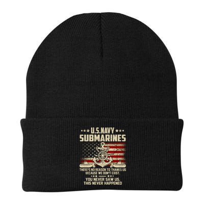 Na Vy Submarines Theres No Reason To Thank Us We Dont Exis Beanie
