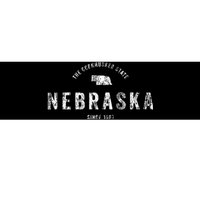 Nebraska Vintage Sports Design Retro Ne Bumper Sticker