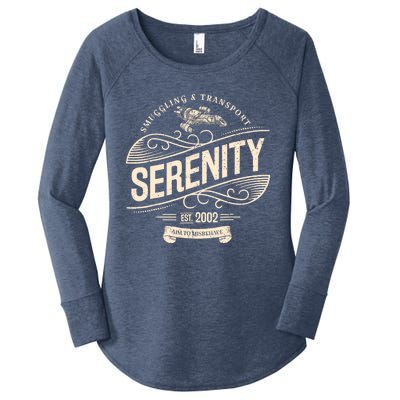 NEW Vintage Serenity Smuggling And Transport Firefly Women's Perfect Tri Tunic Long Sleeve Shirt