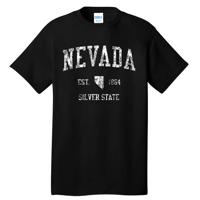 Nevada Vintage Sports Design Nevadan Nv Tall T-Shirt