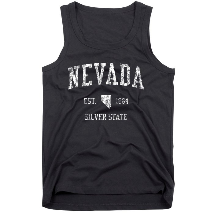 Nevada Vintage Sports Design Nevadan Nv Tank Top