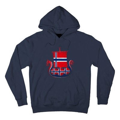 Norwegian Viking Ship Norway Hoodie