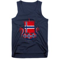 Norwegian Viking Ship Norway Tank Top