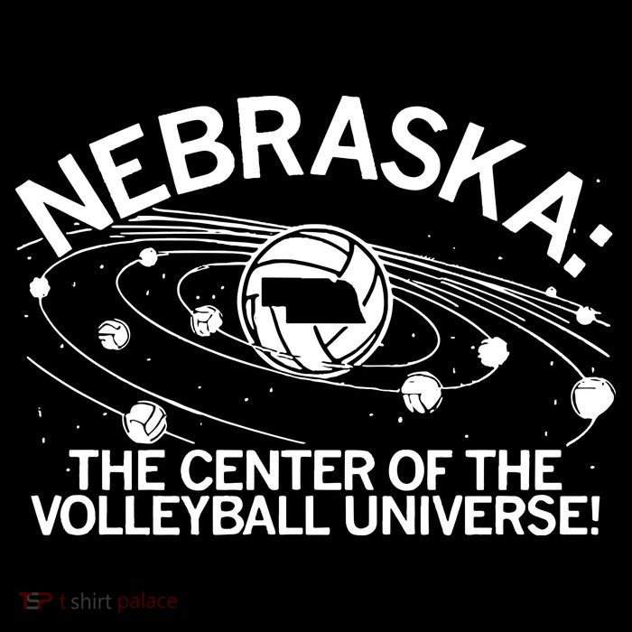 Nebraska Volleyball Universe Kids T-Shirt