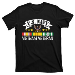 Na Vy Vietnam Veteran Military Veteran Grandpa Fathers Day T-Shirt