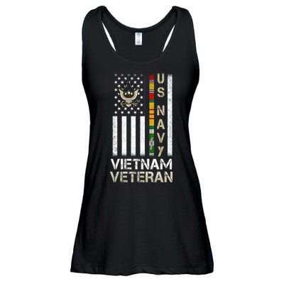 Na Vy Vietnam Veteran Grandpa Veterans Day Ladies Essential Flowy Tank