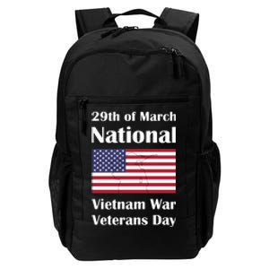 National Vietnam War Veterans Day Commemoration Daily Commute Backpack