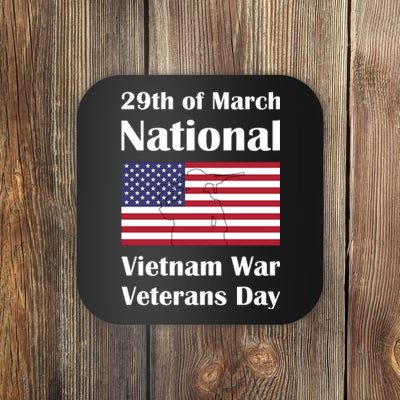 National Vietnam War Veterans Day Commemoration Coaster