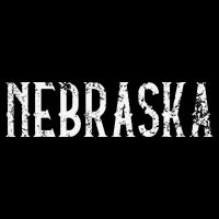 Nebraska Vintage White Script NE Apparel Hoodie