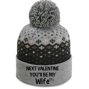 Next Valentine You'll Be My Wife Gift Valentine Gift The Baniff Cuffed Pom Beanie