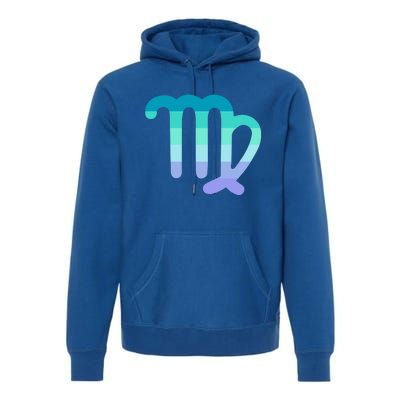 Neptunic Virgo Zodiac Sign Neptunic Pride Flag Funny Gift Premium Hoodie