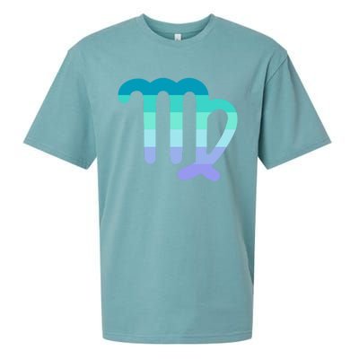 Neptunic Virgo Zodiac Sign Neptunic Pride Flag Funny Gift Sueded Cloud Jersey T-Shirt