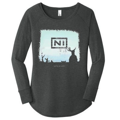 Ni With Antlers Women's Perfect Tri Tunic Long Sleeve Shirt