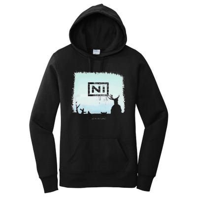 Ni With Antlers Women's Pullover Hoodie