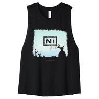 Ni With Antlers Women's Racerback Cropped Tank