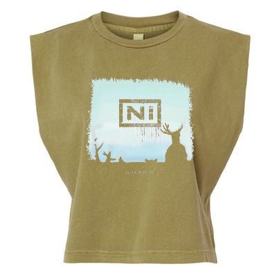 Ni With Antlers Garment-Dyed Women's Muscle Tee