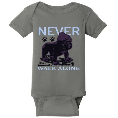 Never Walk Alone Baby Bodysuit