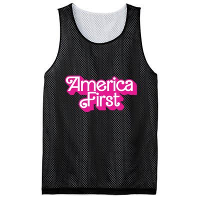 Natalie Winters America First Mesh Reversible Basketball Jersey Tank