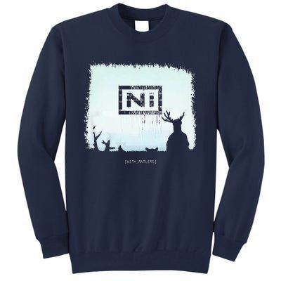 Ni With Antlers Tall Sweatshirt