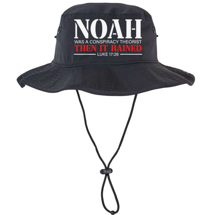 Noah Was A Conspiracy Theorist Then It Rained Bucket Hat