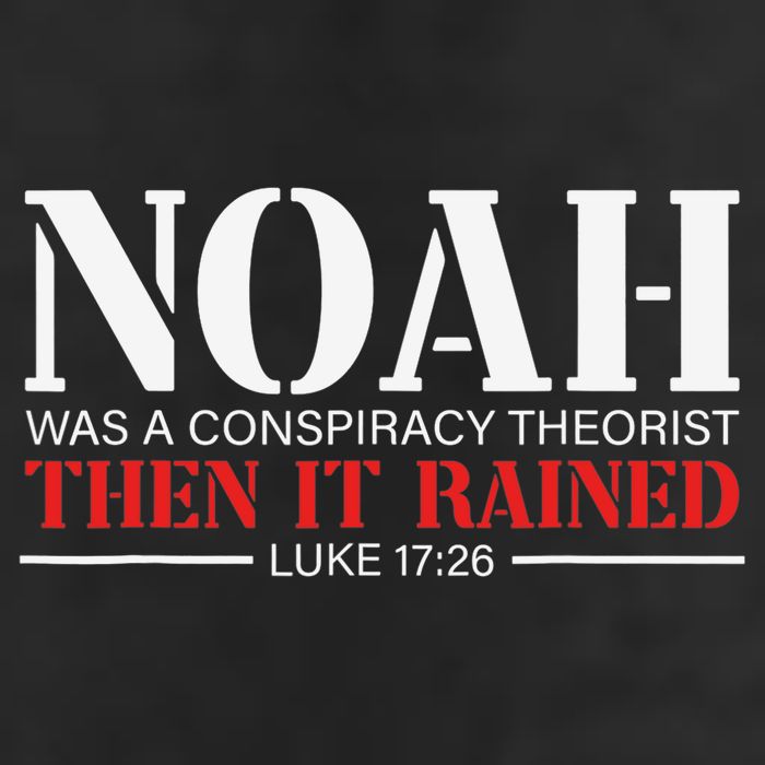 Noah Was A Conspiracy Theorist Then It Rained Golf Towel