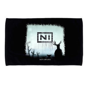 Ni With Antlers Microfiber Hand Towel