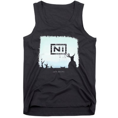 Ni With Antlers Funny Quotes Tank Top