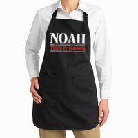 Noah Was A Conspiracy Theorist Then It Rained Apron