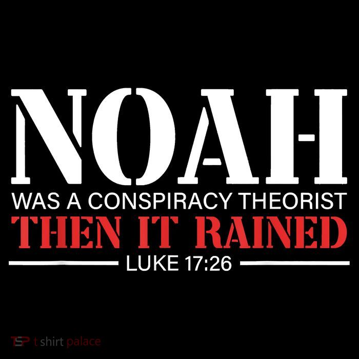 Noah Was A Conspiracy Theorist Then It Rained Apron