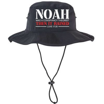 Noah Was A Conspiracy Theorist Then It Rained Bucket Hat