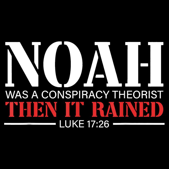 Noah Was A Conspiracy Theorist Then It Rained Baby Bodysuit