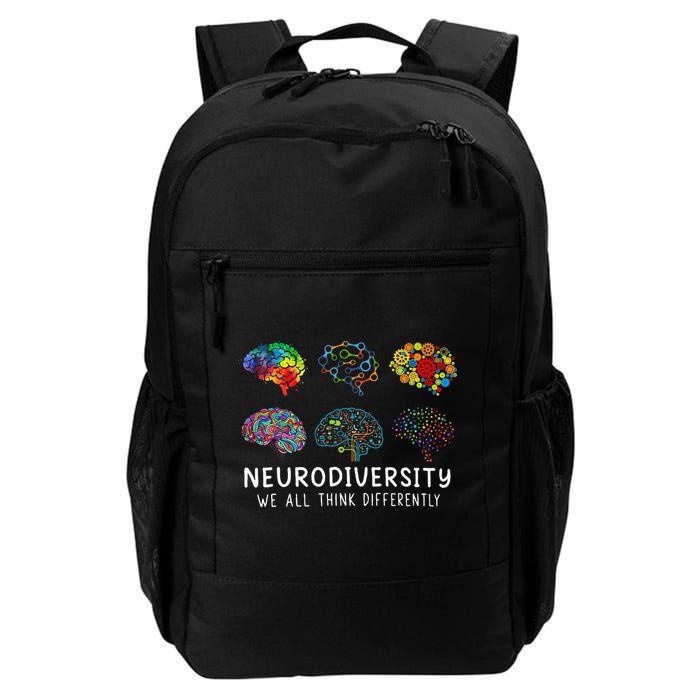 Neurodiversity We All Think Differently Brain Autism Backpack