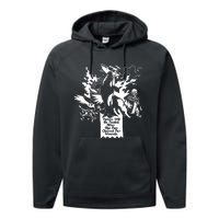 Nature Will Be Healed After She Has Cleaned Her Wounds Performance Fleece Hoodie