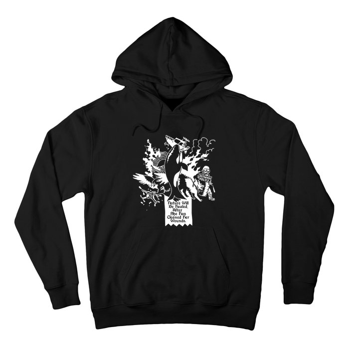 Nature Will Be Healed After She Has Cleaned Her Wounds Hoodie