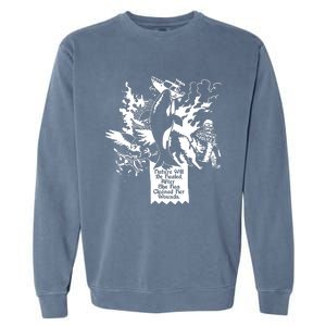 Nature Will Be Healed After She Has Cleaned Her Wounds Garment-Dyed Sweatshirt