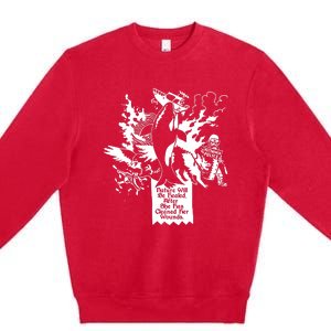 Nature Will Be Healed After She Has Cleaned Her Wounds Premium Crewneck Sweatshirt