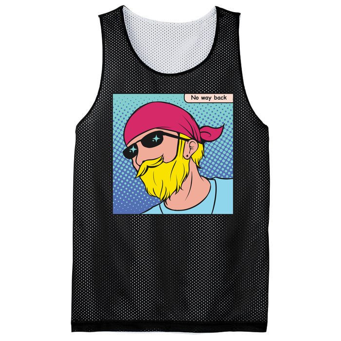 No Way Back Mesh Reversible Basketball Jersey Tank