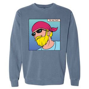 No Way Back Garment-Dyed Sweatshirt