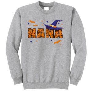 Nana Witch Cute Grandma Nana Halloween Costume Funny Tall Sweatshirt