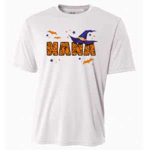 Nana Witch Cute Grandma Nana Halloween Costume Funny Cooling Performance Crew T-Shirt