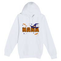 Nana Witch Cute Grandma Nana Halloween Costume Funny Premium Pullover Hoodie