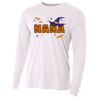 Nana Witch Cute Grandma Nana Halloween Costume Funny Cooling Performance Long Sleeve Crew