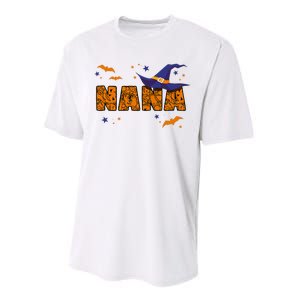 Nana Witch Cute Grandma Nana Halloween Costume Funny Performance Sprint T-Shirt