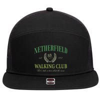 Netherfield Walking Club LetS Take A Turn About The Room 7 Panel Mesh Trucker Snapback Hat