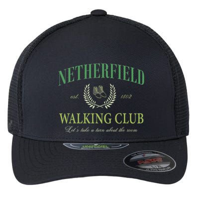 Netherfield Walking Club LetS Take A Turn About The Room Flexfit Unipanel Trucker Cap