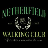 Netherfield Walking Club LetS Take A Turn About The Room Drawstring Bag