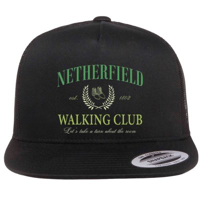 Netherfield Walking Club LetS Take A Turn About The Room Flatbill Hat