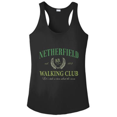 Netherfield Walking Club LetS Take A Turn About The Room Ladies PosiCharge Competitor Racerback Tank