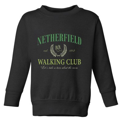 Netherfield Walking Club LetS Take A Turn About The Room Toddler Sweatshirt